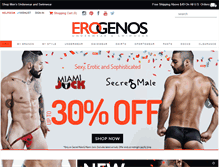 Tablet Screenshot of erogenos.com